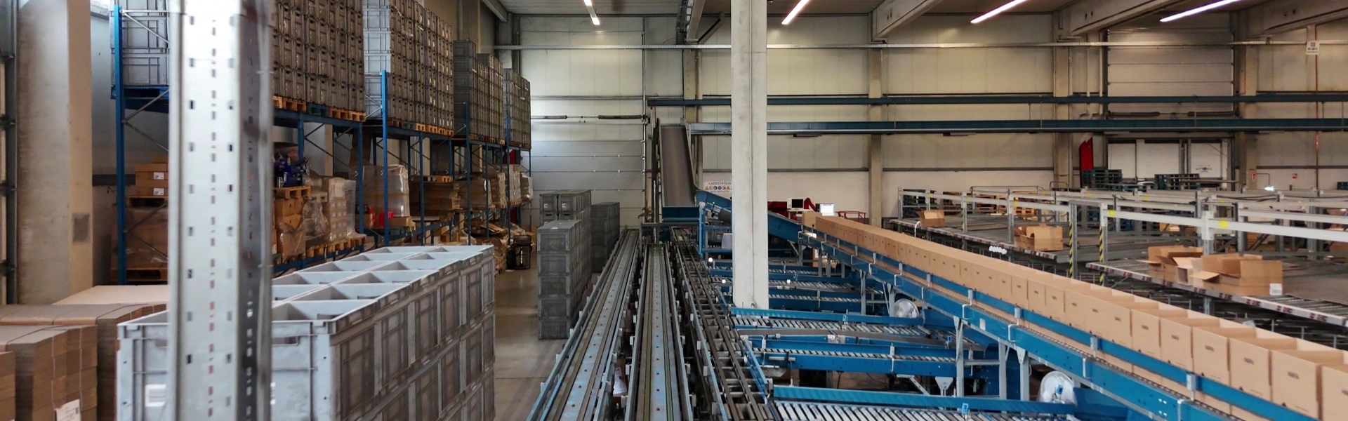 Moderne Pickanlage nahe Düsseldorf von Hammesfahr Logistik in Monheim am Rhein Moderne Pickanlage nahe Düsseldorf von Hammesfahr Logistik in Monheim am Rhein